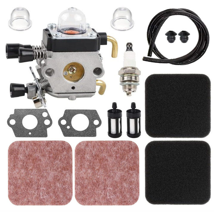 Carburateur Double Conduite Pour Tronçonneuse 45-58cc - Compatible 5200, 4500, 5800, Mp16