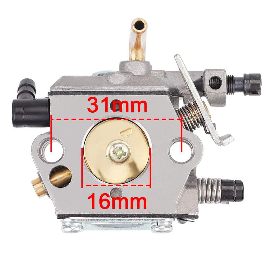 Carburateur De Rechange Walbro Wt-194 Pour Tronçonneuse Stihl - Compatible Avec Les Modèles 024, 026, Ms240, Ms260, Hu-136a