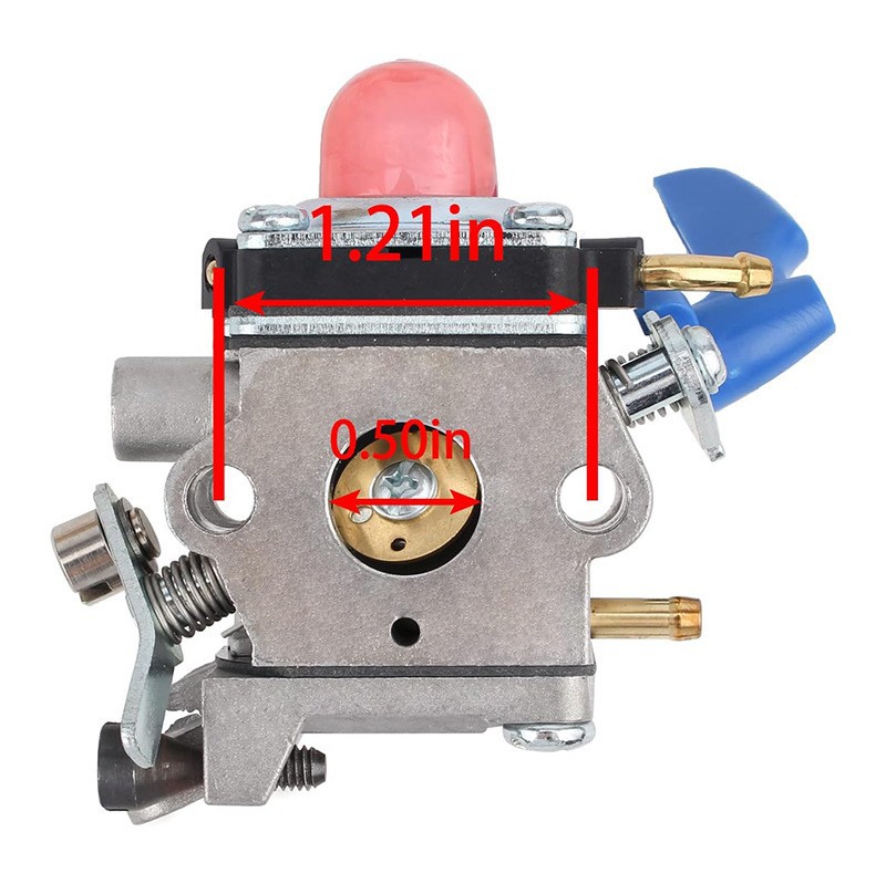 Carburateur De Rechange Pour Débroussailleuse 43cc-52cc - Compatible Avec Les Modèles Cg430, 40-5, 1e40f-5, 44-5, Cg520