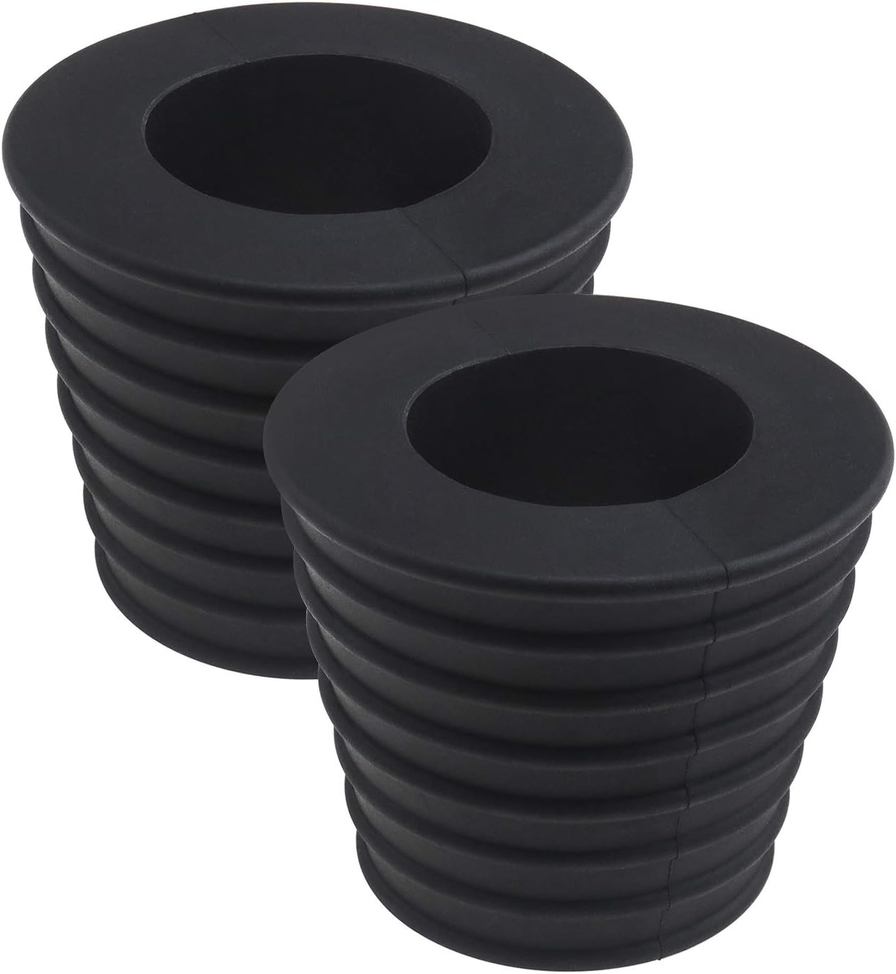 Cône En Caoutchouc Pour Socle De Parasol - Diamètre 1.5" / 38 Mm, Lot De 2 Bouchons De Trou Pour Table Et Pied De Parapluie De Jardin/terrasse