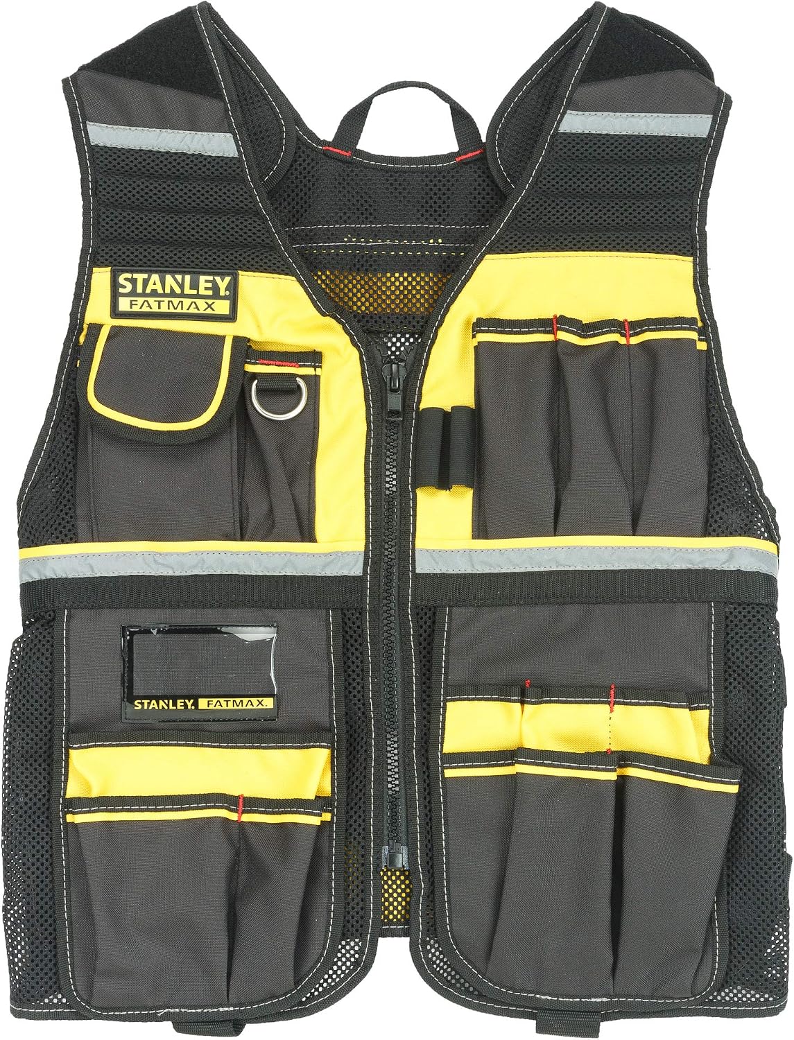 Gilet De Travail Avec Poches Multiples - Veston D'Électricien Ou Artisan - Avec Bandes Réfléchissantes - Modèle Fmst530201-23