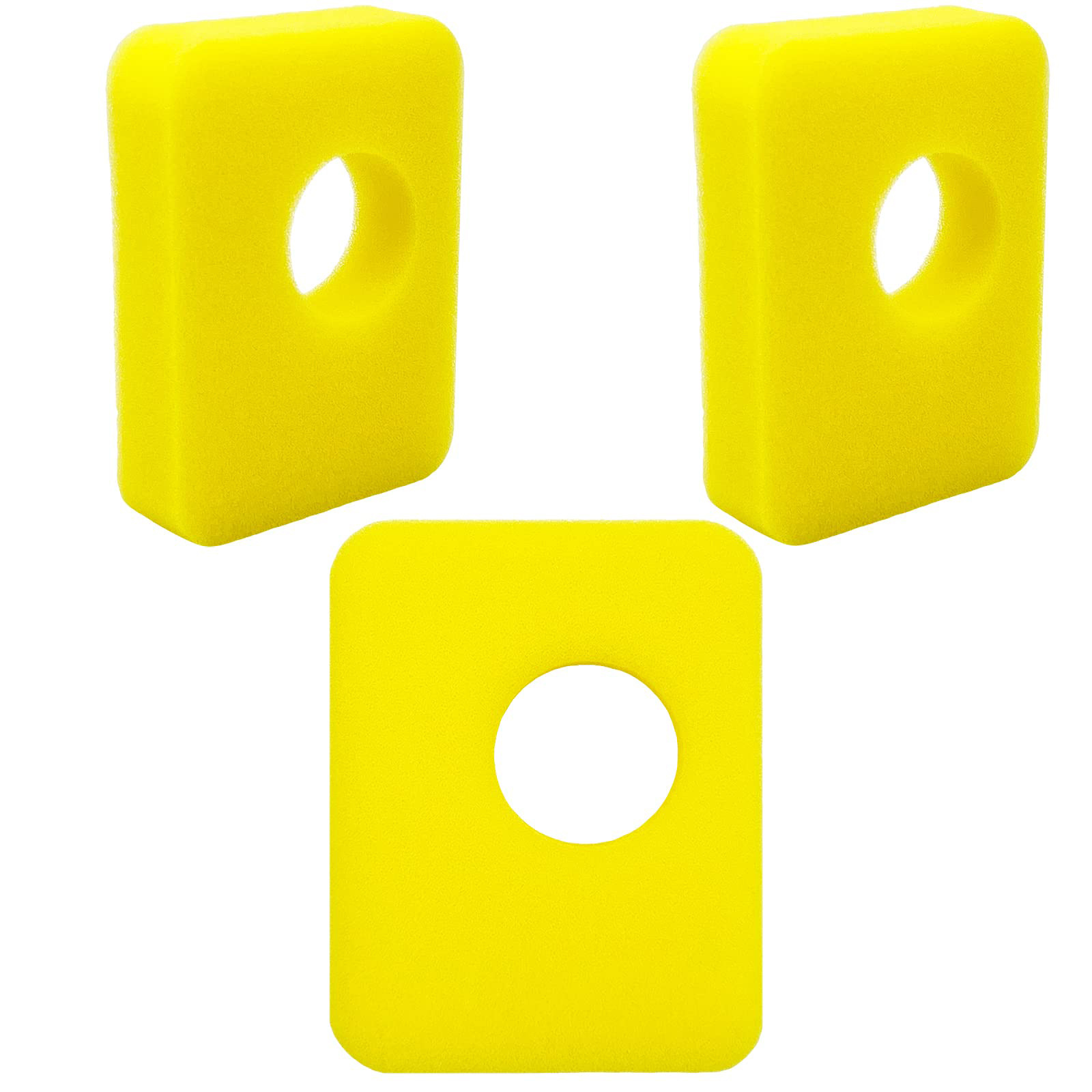 Lot De 3 Éponges De Filtre À Air Briggs & Stratton 799579 - Compatible 450e, 500e, 550e, 550ex