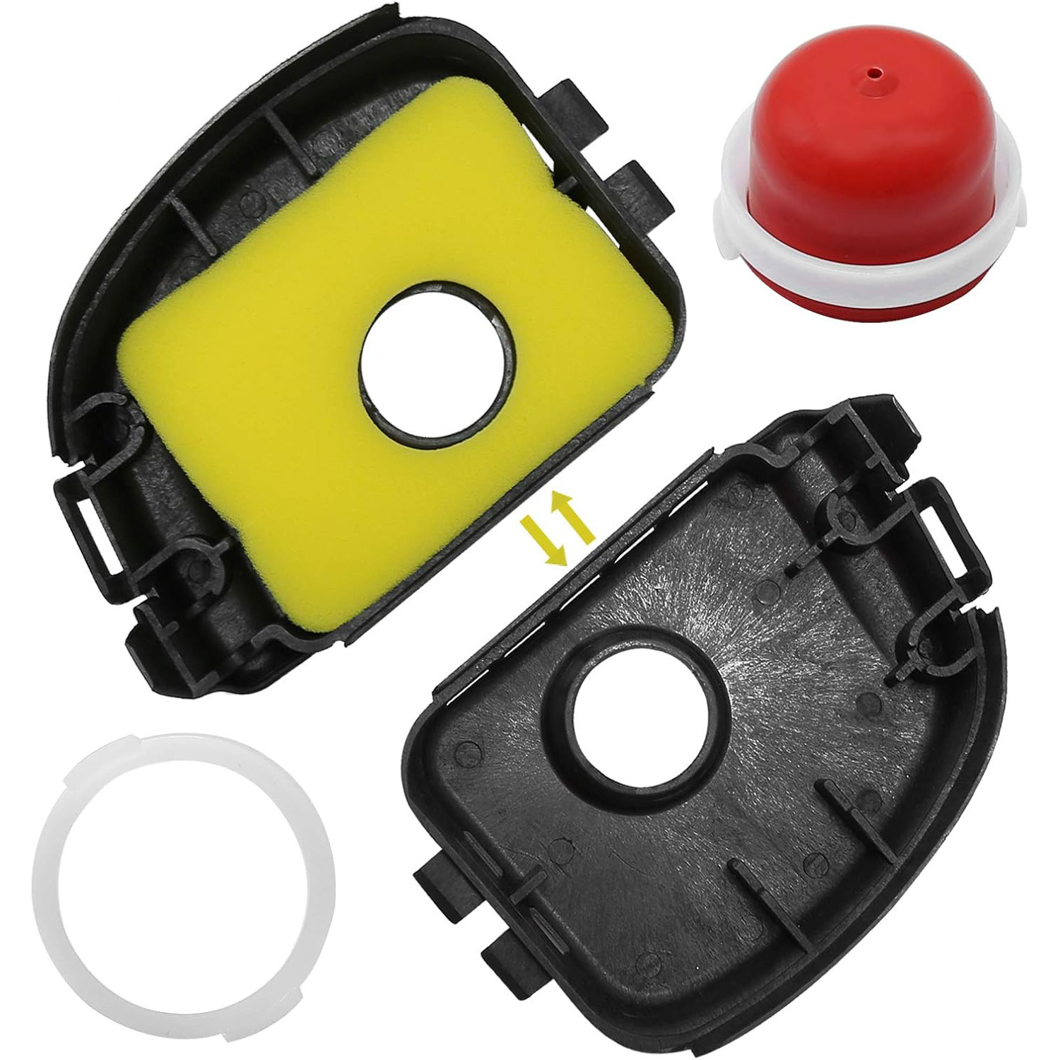 Couvercle De Filtre À Air 595660 Avec Éponge - Compatible 799579, 550e, 550ex, 09p000, 08p000
