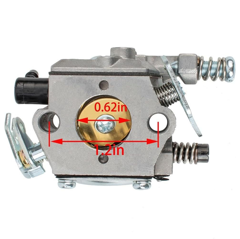 Carburateur De Rechange Walbro Wt-826 Pour Tronçonneuse Partner - Compatible Avec Les Modèles 360, P360, P350s, P340