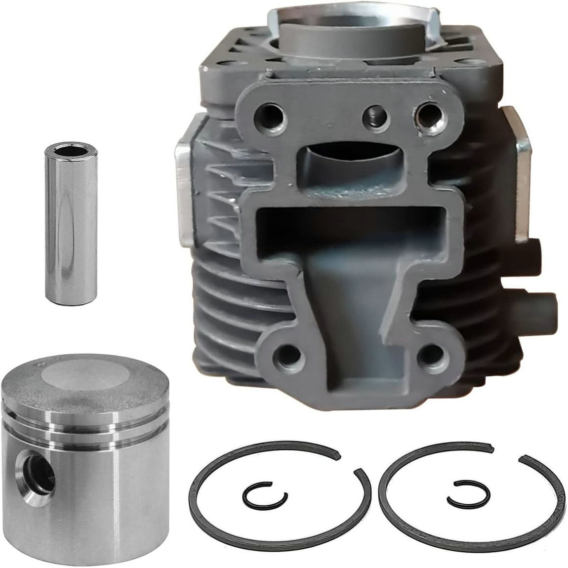Ensemble Cylindre Pour Tondeuse Kawasaki Tj027e, Tj27, Tj27e, Kbl27a - Alésage 34mm