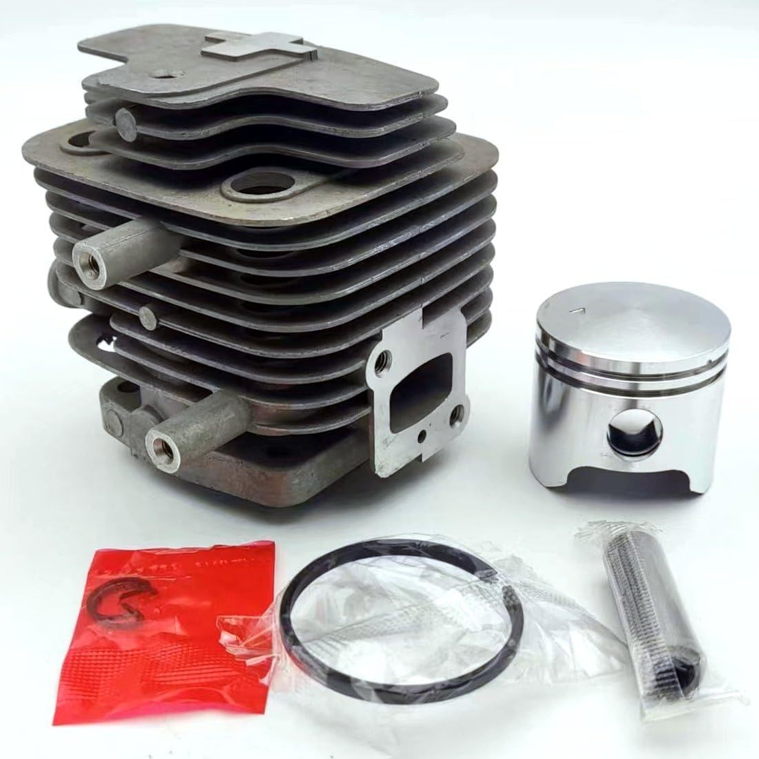 Ensemble Cylindre Piston Pour Tondeuse / Motofaucheuse Maruyama - Compatible Ae420, Bc420, Bc420h, Bc420he, Bc420h-rs - Kit Moteur Complet
