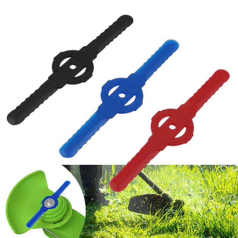 Lames De Rechange En Plastique Pour Tondeuse À Gazon Sans Fil - Lot De 10 - Pour Coupe D'Herbe Et De Bords