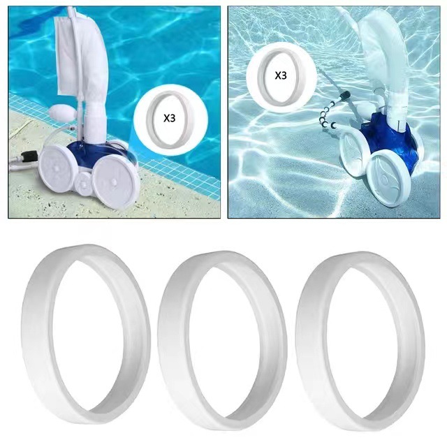 Pneus De Rechange Polaris C10 (lot De 3) - Compatibles Avec Nettoyeurs Polaris 180, 280, 360, 380