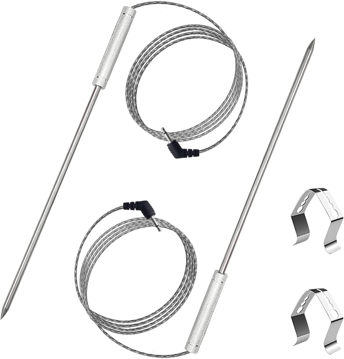 Sonde À Viande En Acier Inoxydable - Compatible Thermopro Tp-17 Et Tp-27, Sonde De Remplacement Haute Température Pour Thermomètre De Cuisson