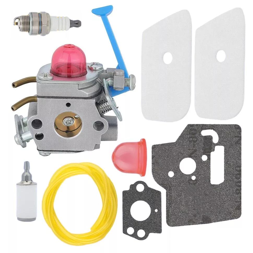 Kit Carburateur Zama C1q-w40a Pour Tondeuse Husqvarna - Compatible 128c, 128l, 128ld, 128r, 128rj