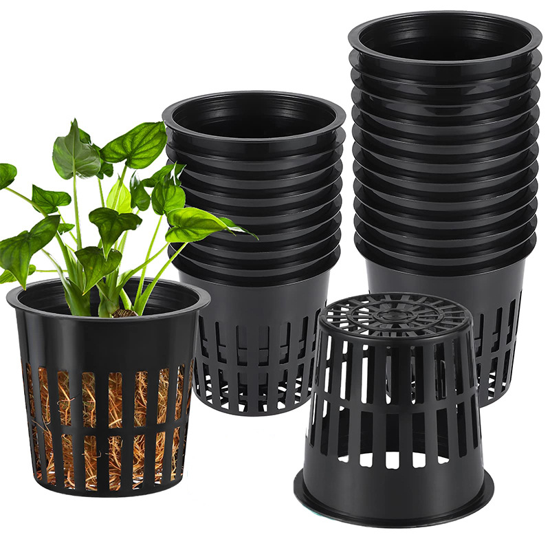 Pots Maille Plastique 7.6cm Pour Semis - Lot De 20, Drainage Et Aération Parfaits, Pour Légumes, Fleurs, Aromatiques
