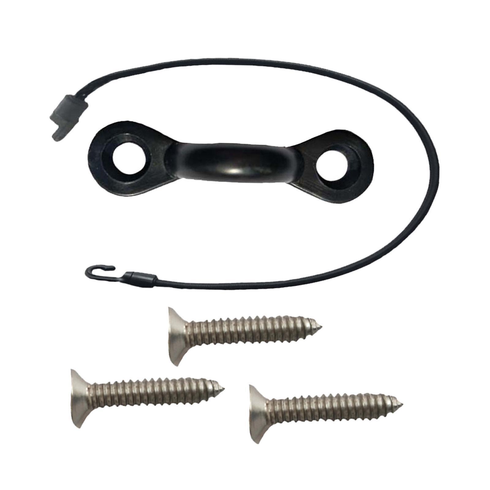 Boucles De Fixation Avec Vis Autotaraudeuse Pour Canoë Kayak - Crochets Pour Attacher Corde Élastique Et Équipement, Accessoires Nautiques Extérieurs