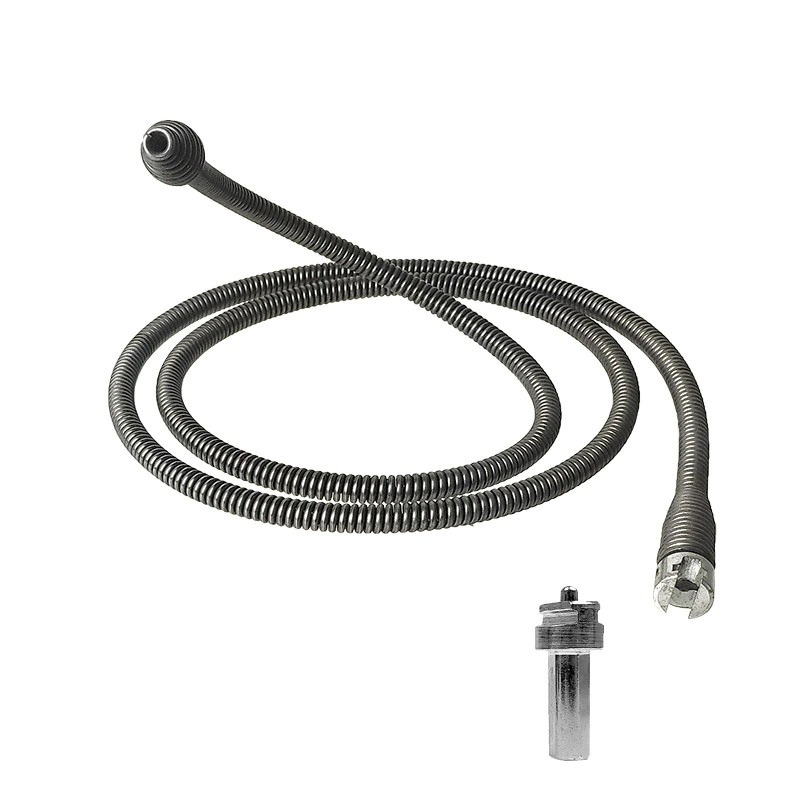 Ressort De Nettoyage Pour Égout 2 Mètres - Pour Perceuse Électrique, Débouchage Tuyau, Outil Plomberie