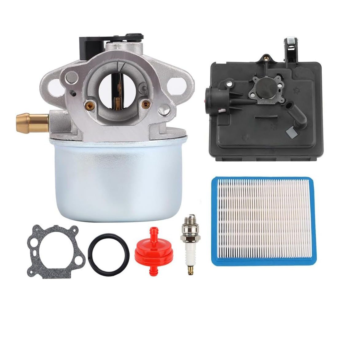 Carburateur De Rechange Pour Tondeuse À Gazon À Pousser - Compatible 799868, 498170, 799872, 790821, 141114, 98254