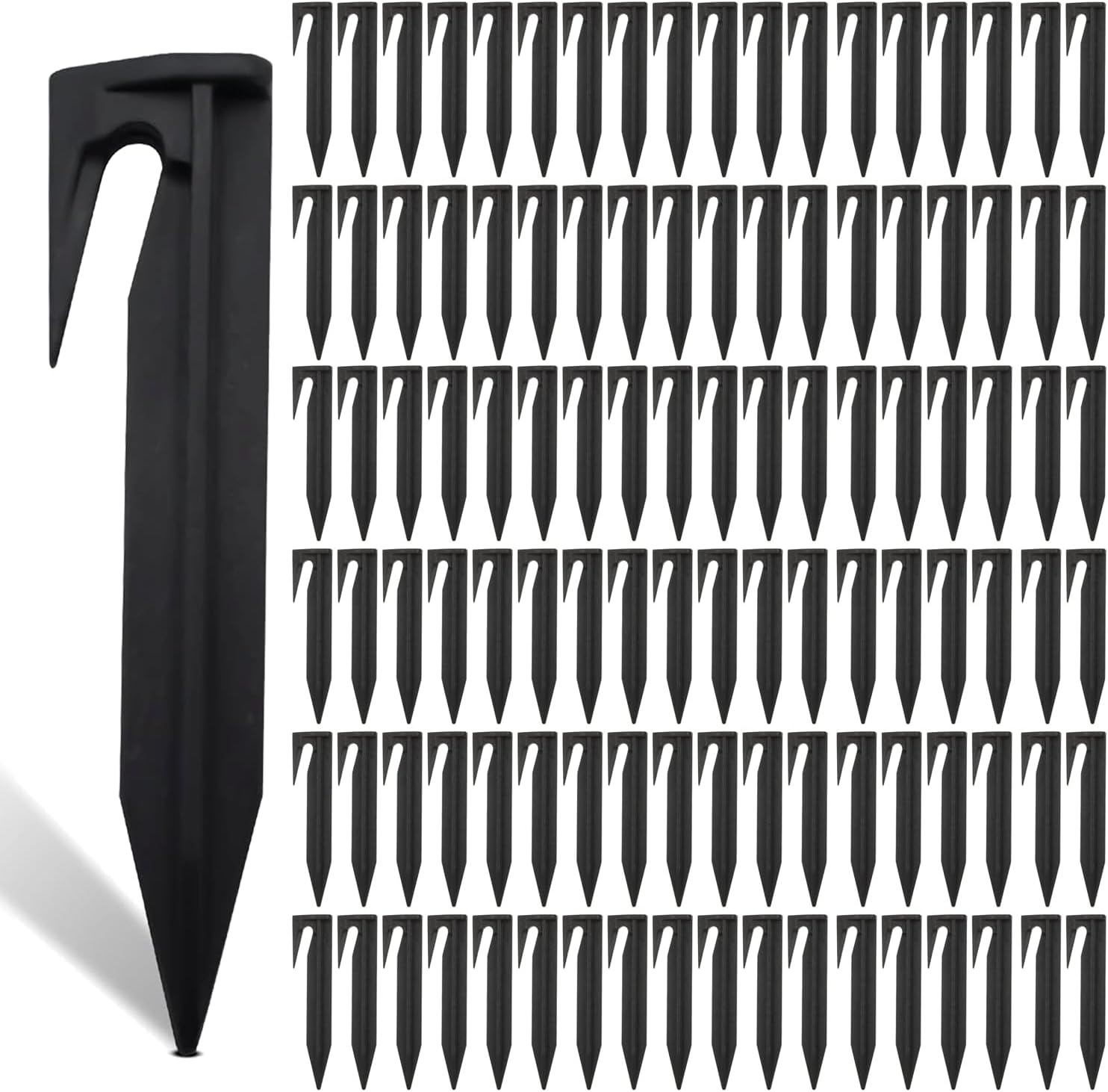 Lot De 200 Piquets De Fixation Pour Câbles Périphériques, Piquet Fil Robot Tondeuse, Accessoires Pour Tondeuses À Gazon Robot, Crochet Pour Robot Tondeuse, Câble De Délimitation…