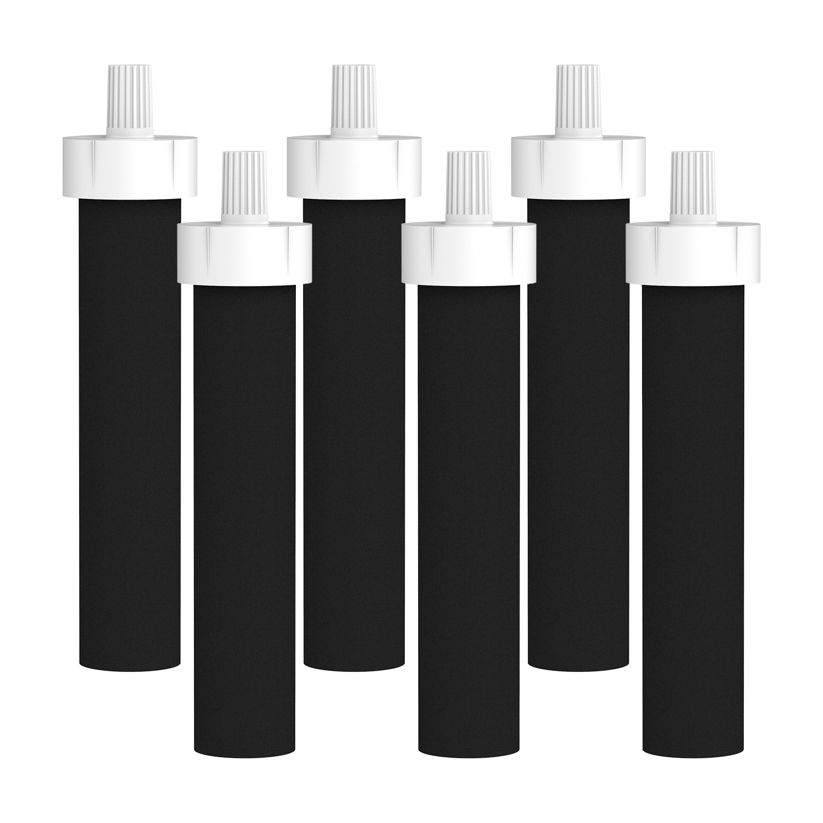 Filtres De Rechange Pour Gourdes Brita - Lot De 6 Cartouches Compatibles Bb06, Pour Modèles Hard Surface, Sport Et Acier Inoxydable