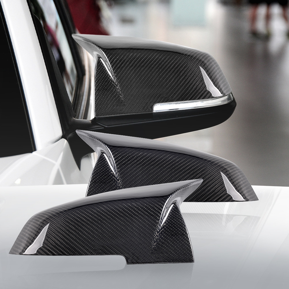 Auto-tuningteile: Schutzgehäuse Aus Kohlefaser In Bullhorn-optik Für Den Rückspiegel Des Bmw F20 - -