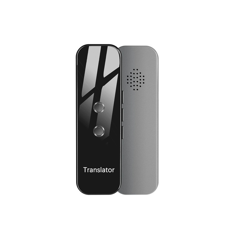 G6 Smart Voice Translator, Intelligenter Bluetooth-sprachübersetzer Mit 137 Sprachen – Silbergrau