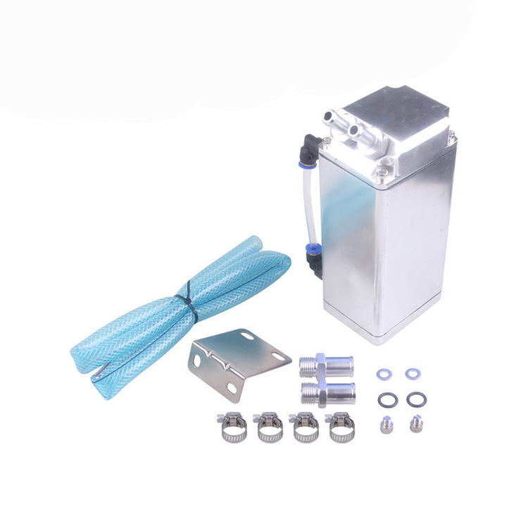 Rastp Auto-customization Quadratischer Ölkanister Mit Öl-gas-abscheider Und Sekundär-altöl-rückgewinnungsfilter - Silber (unmarkiert)