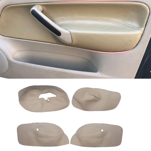 Vier Ideen Für Die Innenraumgestaltung Des 4-türigen Volkswagen Golf (baujahre 2002–2006): Lederbezug Der Türverkleidung Und Lederbezug Der Bora Classic Armlehne.