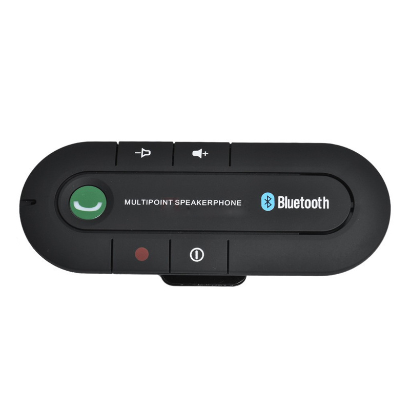 Bt980 Auto-bluetooth-freisprecheinrichtung Mit Sonnenblende – Blau