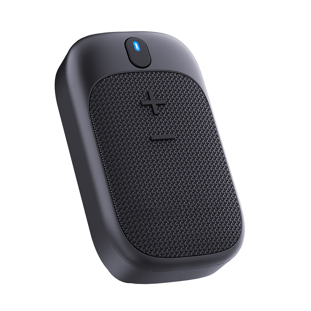 Neuer Tragbarer Bluetooth-lautsprecher, Outdoor-lautsprecher Für Radtouren, Tragbarer Bluetooth-lautsprecher Mit Magnetständer – Schwarz