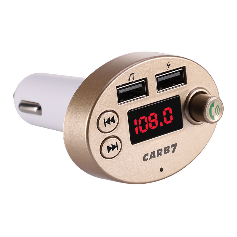 Auto-mp3-bluetooth-player Mit Abs, Zigarettenanzünderanschluss, B7 Bluetooth-freisprecheinrichtung – Gold