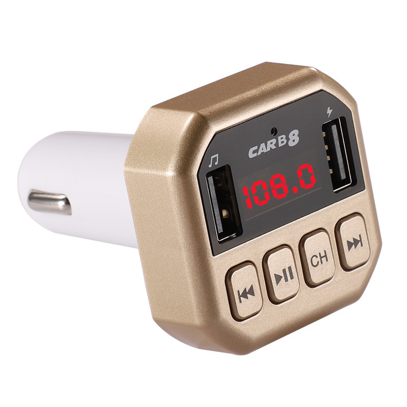 B8 Auto-bluetooth-mp3-player, Freisprechfunktion, Preisgünstiger Auto-bluetooth-mp3-player – Gold
