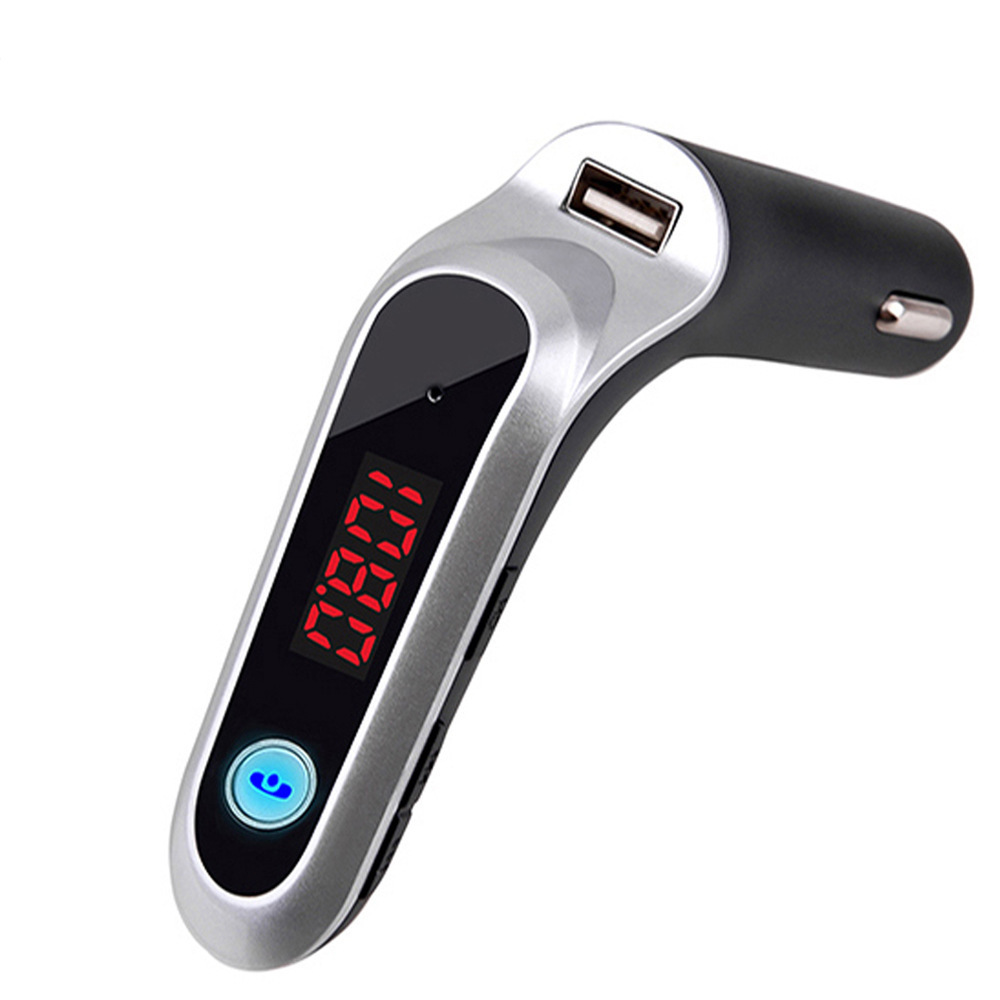 Cra S7 Auto-bluetooth-mp3-player, Auto-bluetooth-mp3-freisprecheinrichtung, S7 Auto-fm-transmitter – Gentleman Grau