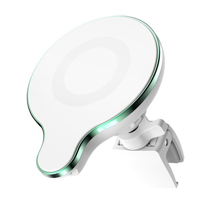 Gw05 Kfz-handyhalterung Mit Magnetischer Automatikbefestigung, 15-w-schnellladefunktion, Magsafe-wireless-charging – Grün