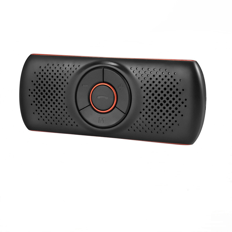Bluetooth-freisprecheinrichtung Für Sonnenblenden, Mobile Musikwiedergabe, Sprachnavigation, Anruferansage – Orange
