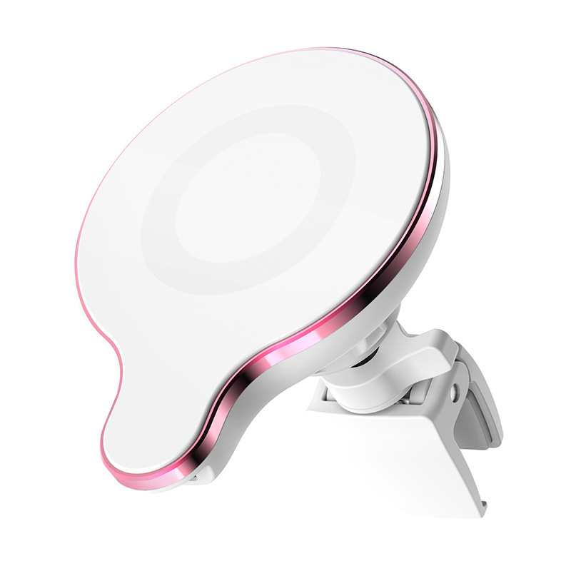Gw05 Kfz-handyhalterung Mit Magnetischer Automatikbefestigung, 15-w-schnellladefunktion, Magsafe-wireless-charging – Rot