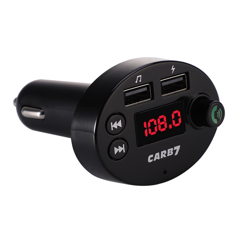 Auto-mp3-bluetooth-player Mit Abs, Zigarettenanzünderanschluss, B7 Bluetooth-freisprecheinrichtung – Schwarz