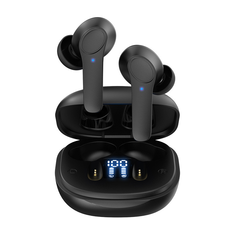 B11 Intelligente Sprachübersetzungs-kopfhörer, Zwei-ohr-englisch-chinesisch-übersetzer, Bluetooth-übersetzer Mit Simultaner Übersetzung Für Mehrere Sprachen – Schwarz