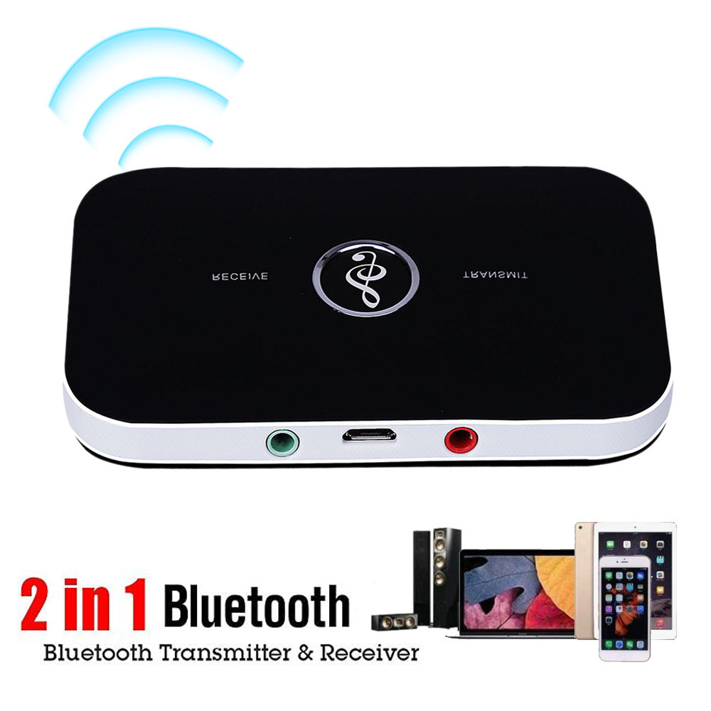 B6 Bluetooth 5.0 Drahtloser Audioadapter, 2-in-1 Empfänger Und Sender, Geeignet Für Fernseher, Computer Und Mobiltelefone.