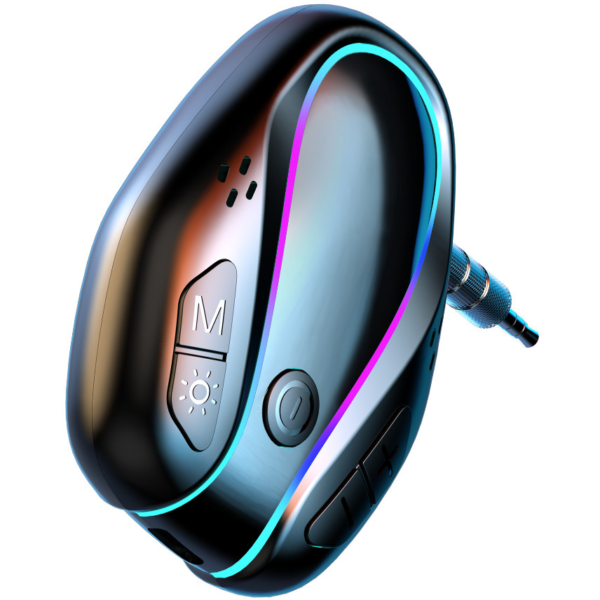 Der Gr07 Bluetooth-empfänger Ist Kompatibel Mit Einem Im Auto Montierten Freisprech-audioverstärker Und Einem 3,5-mm-aux-konverter.