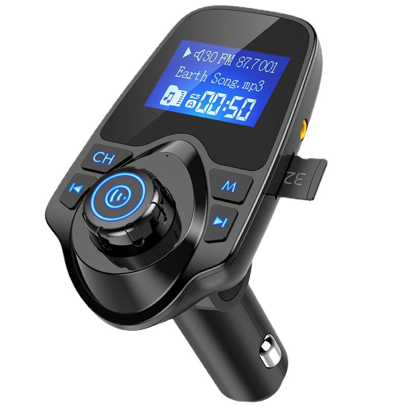 Der Verkaufsschlager T11 Ist Der Auto-mp3-player Mit Bluetooth, Inklusive Freisprecheinrichtung, Fm-transmitter, Autoladegerät Und Bluetooth-mp3-player Fürs Auto.