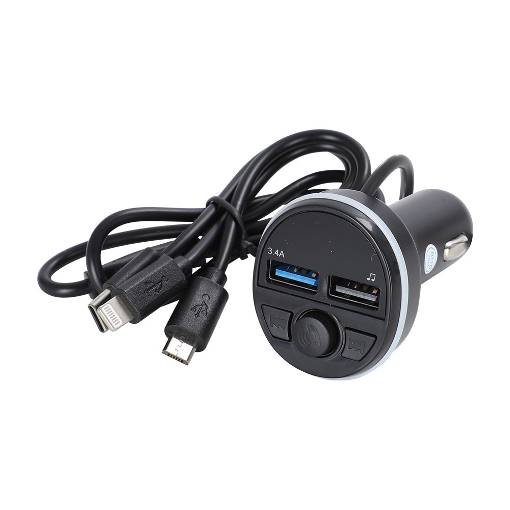G45 Auto-bluetooth-mp3-player Mit 3-in-1-ladekabel, 5v/3a-schnellladefunktion, Freisprechfunktion, V5.3 – G45 Unboxing Mit Tasche