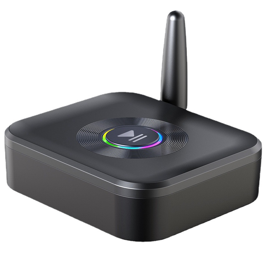 Gr01 Bluetooth-empfänger Mit Kartensteckplatz, Antenne, Freisprecheinrichtungsverstärker Für Das Auto Und 3,5-mm-bluetooth-konverter.