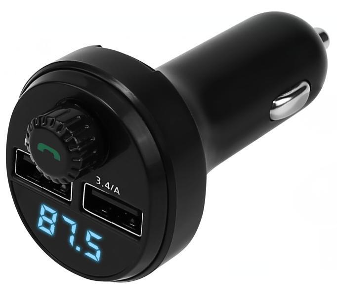 M27 Neues Siebenfarbenlicht V5.0 Auto-bluetooth-freisprechsystem Mit Mp3/fm-transmitter Und Musikplayer -- G34