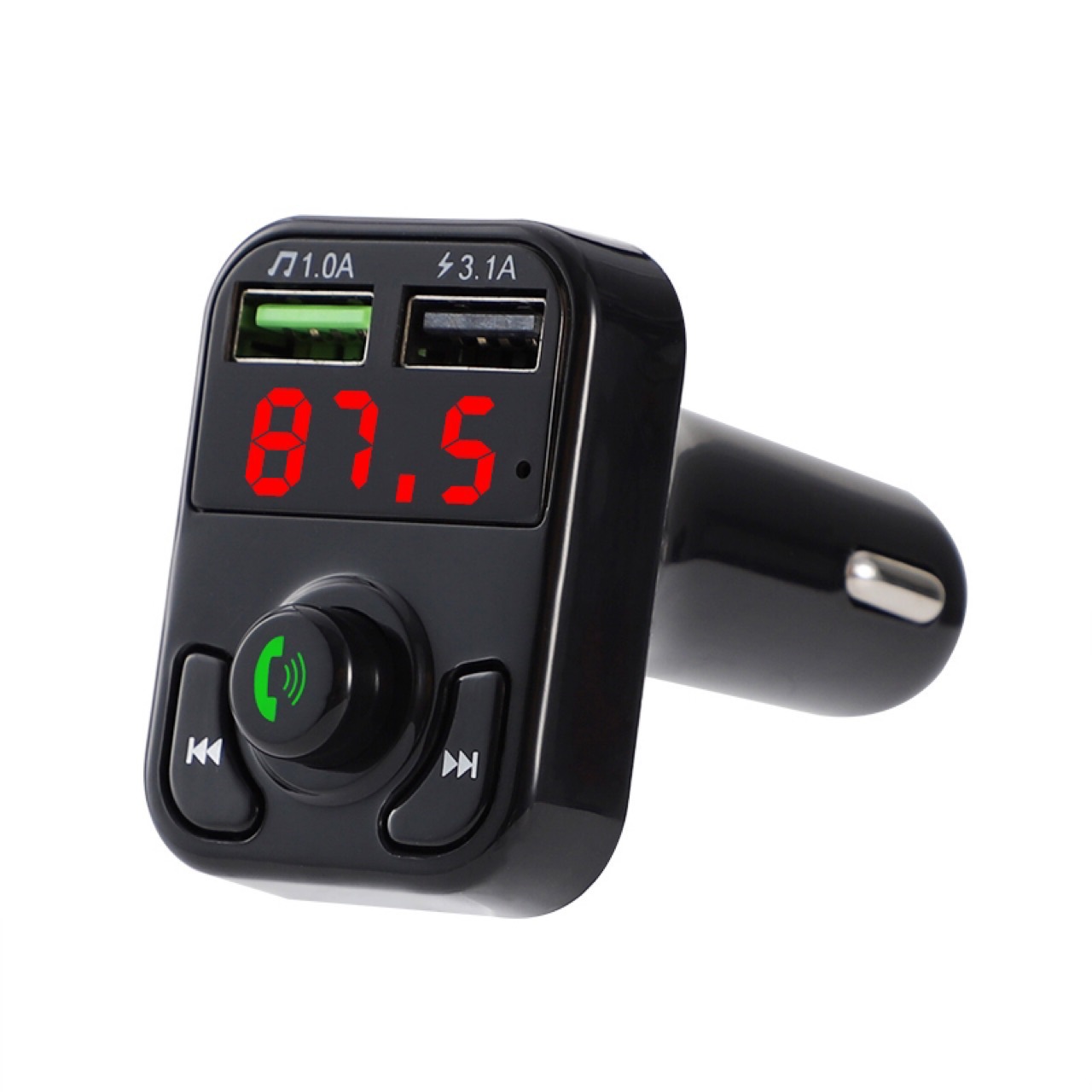 Neuer X3 Dual Usb Auto-fm-transmitter Mit Bluetooth-freisprecheinrichtung Und Bluetooth-mp3-player – Englische Farbboxverpackung