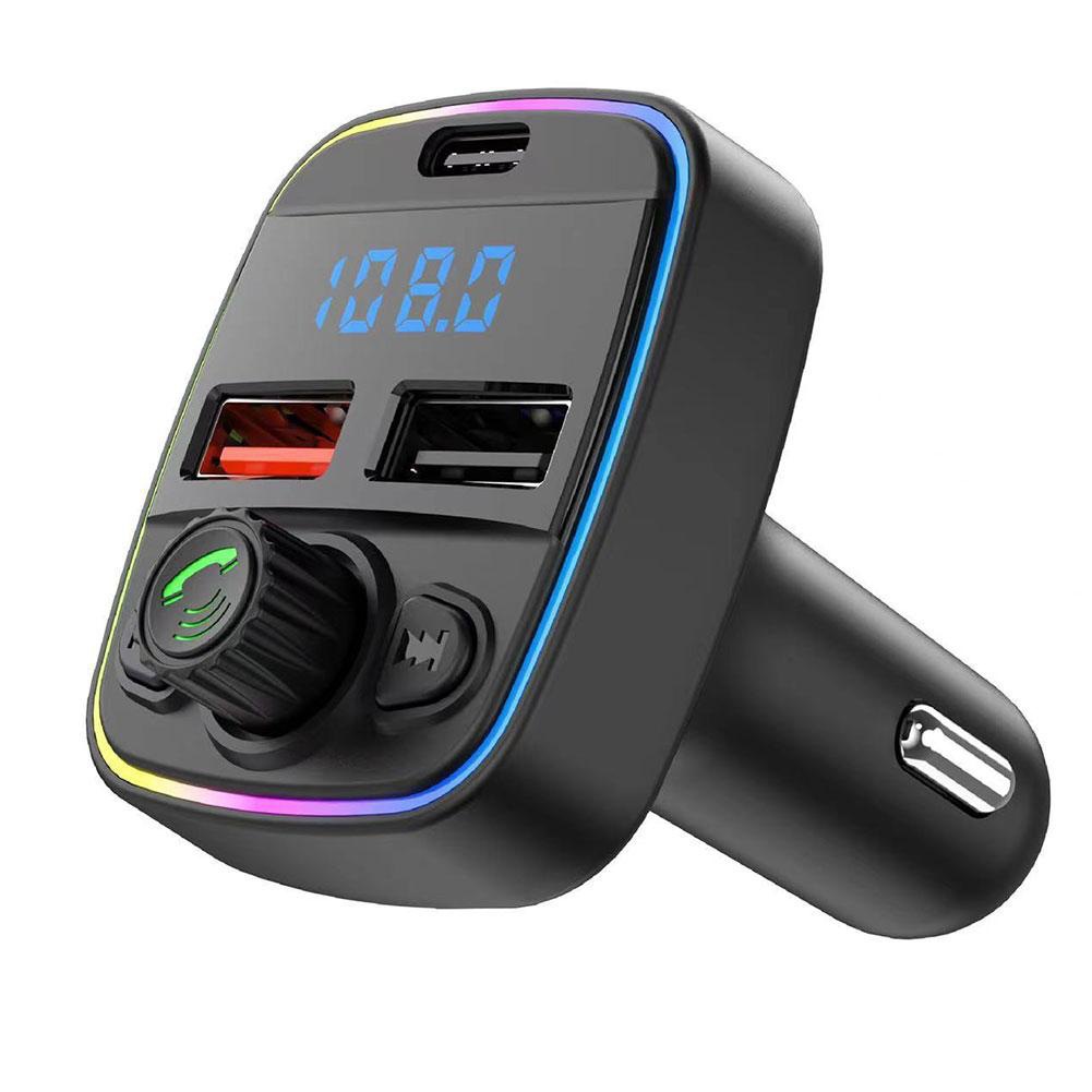 P11 Bluetooth-freisprecheinrichtung Mit Mp3-player, Fm-transmitter, Qc3.0 Bluetooth-schnellladefunktion – P10 (ohne Akku)
