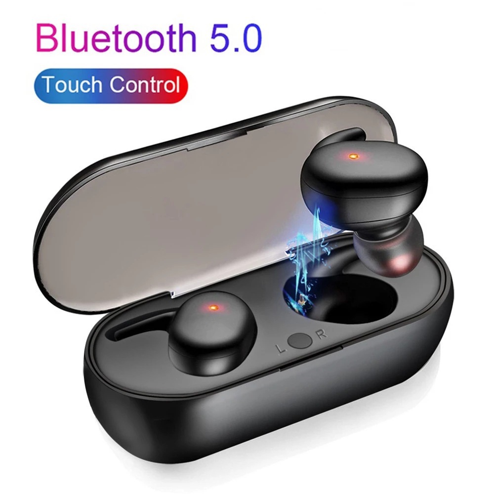 Y30 Bluetooth-kopfhörer, Touchscreen-version, Kabellose Tws-sport- Und Outdoor-kopfhörer 5.0 Mit Ladecase, Y90-kopfhörer – Y30-verpackung In Weißer Tasche