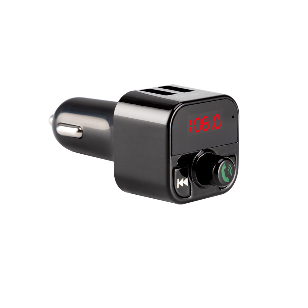 B5 Auto-bluetooth-mp3-player, Freisprecheinrichtung, Kfz-ladegerät, Unterstützung Für Speicherkarten/usb-sticks – Schwarz