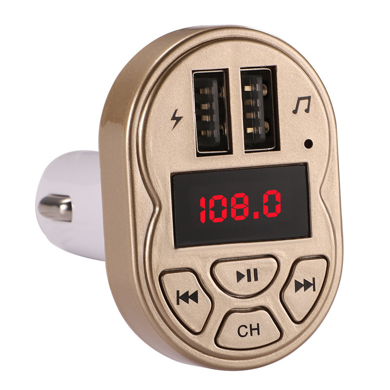 Auto-mp3-player Mit Bluetooth, Auto-mp3-player Mit Karteneinschub, A2 Auto-mp3-bluetooth-empfänger – Gold