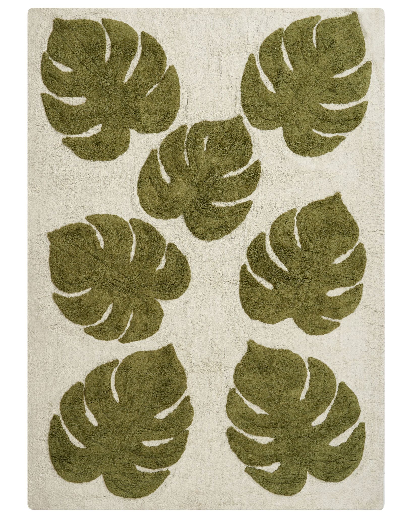 Kinderteppich Botanist Beige 140 X 200 Cm Baumwolle