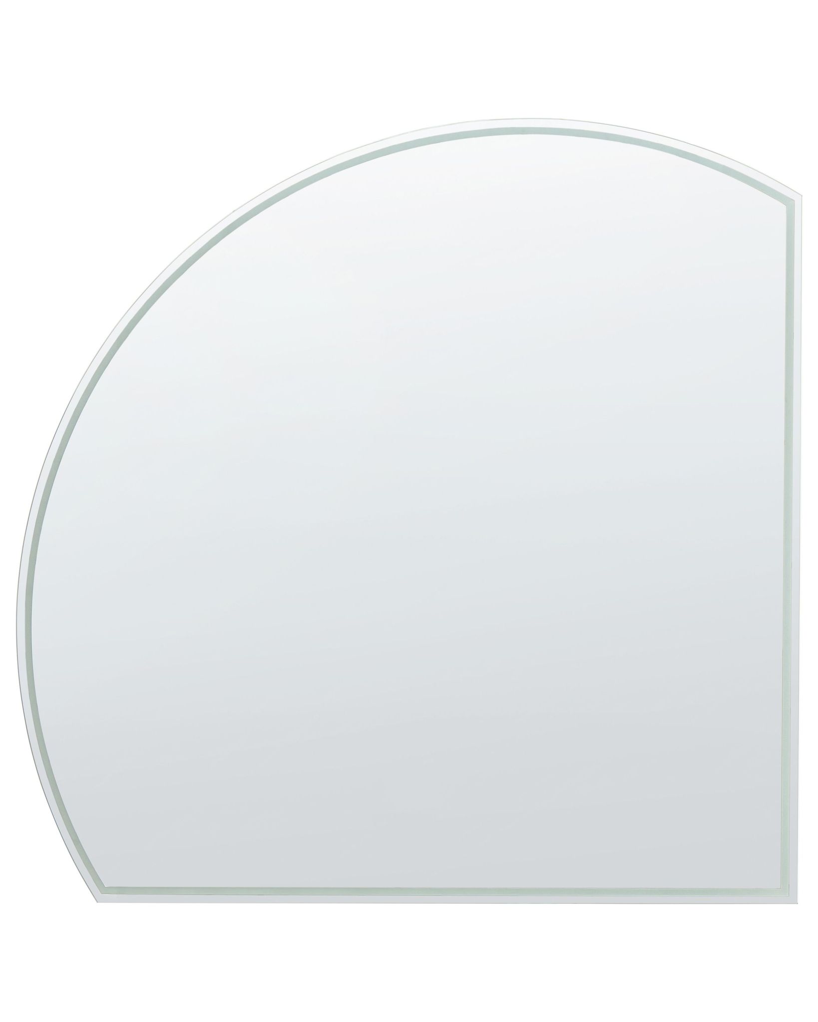Led-badezimmer-spiegel Ozenay 100 Cm 100 Cm Silber