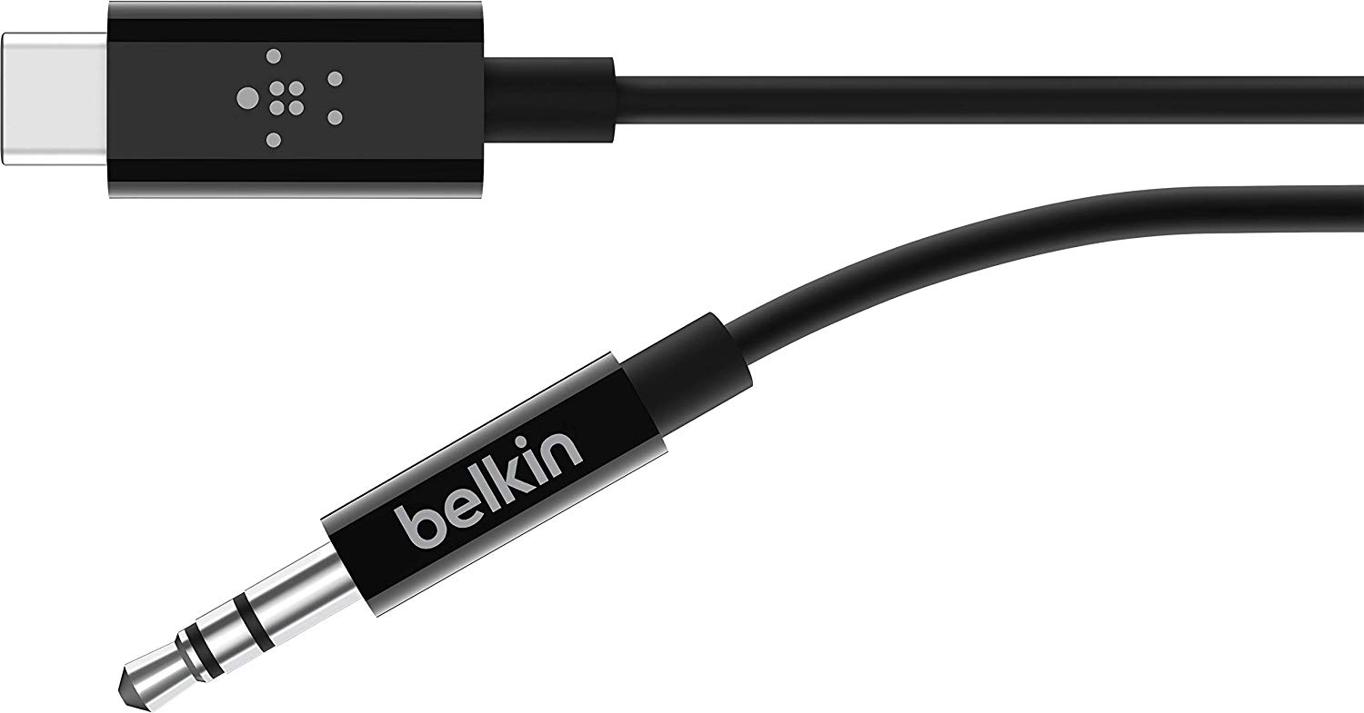 Belkin Rockstar™ 3.5mm Audio Cable With Usb-c™ Connector Audio-kabel Usb C Schwarz