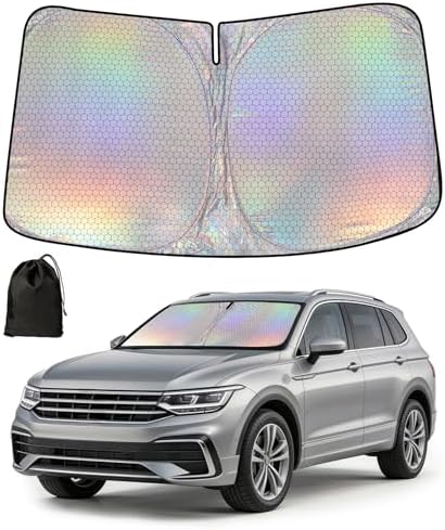 Sonnenschutz Auto Frontscheibe Für Vw Tiguan, Faltbar Innen Blende