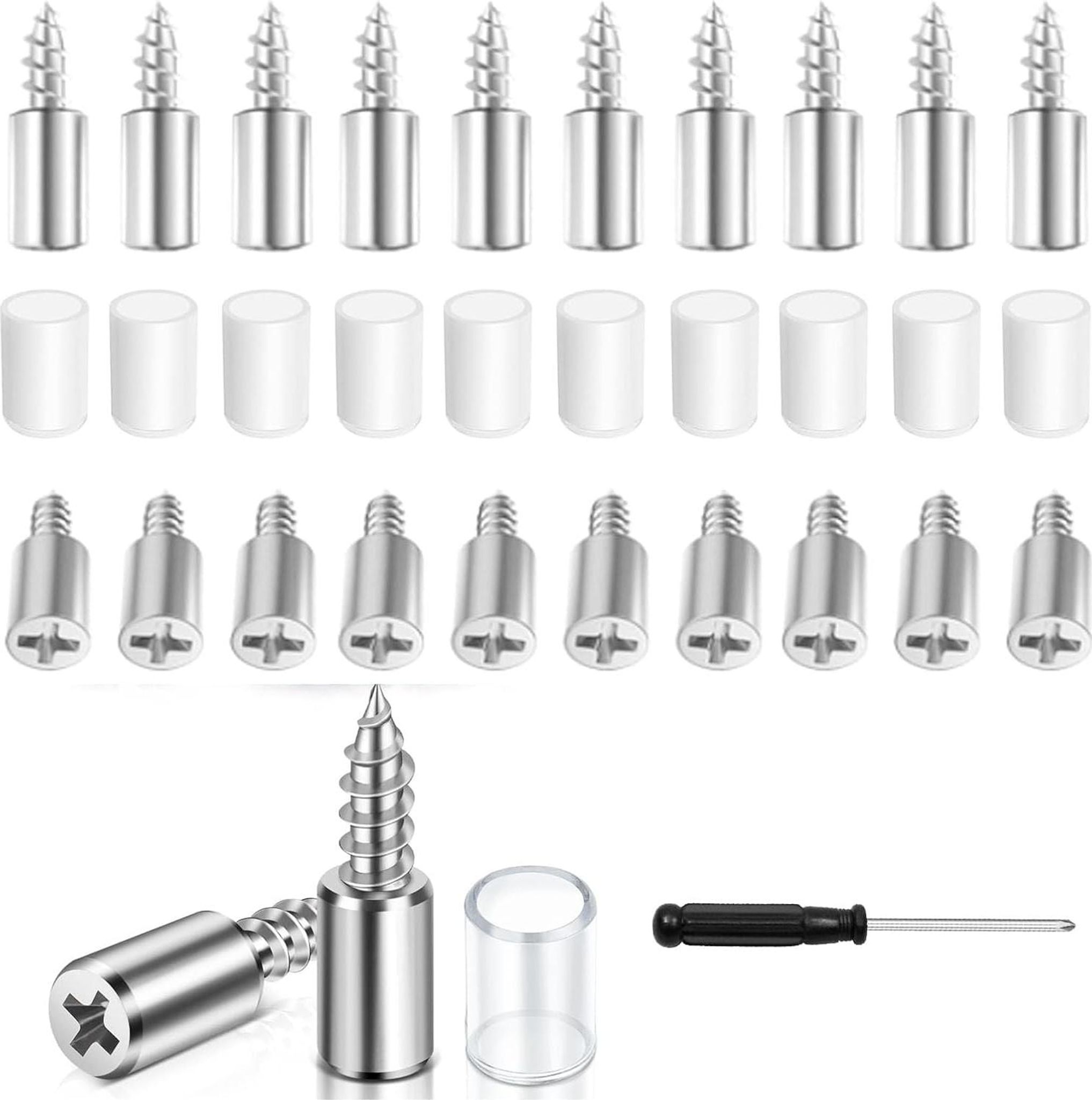Regalbodenträger 30 Stück, Einlegeboden Halter Mit Gummischutz, Bodenträger Regalbodenhalter Selbstschneidende Fachbodenträger, Regalstifte Regalböden Halterung Schrankboden Halter Für Möbel